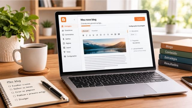 Como criar um blog no Blogger para iniciantes