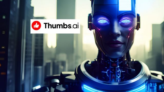 thumbs.ai robô de inteligência artificial